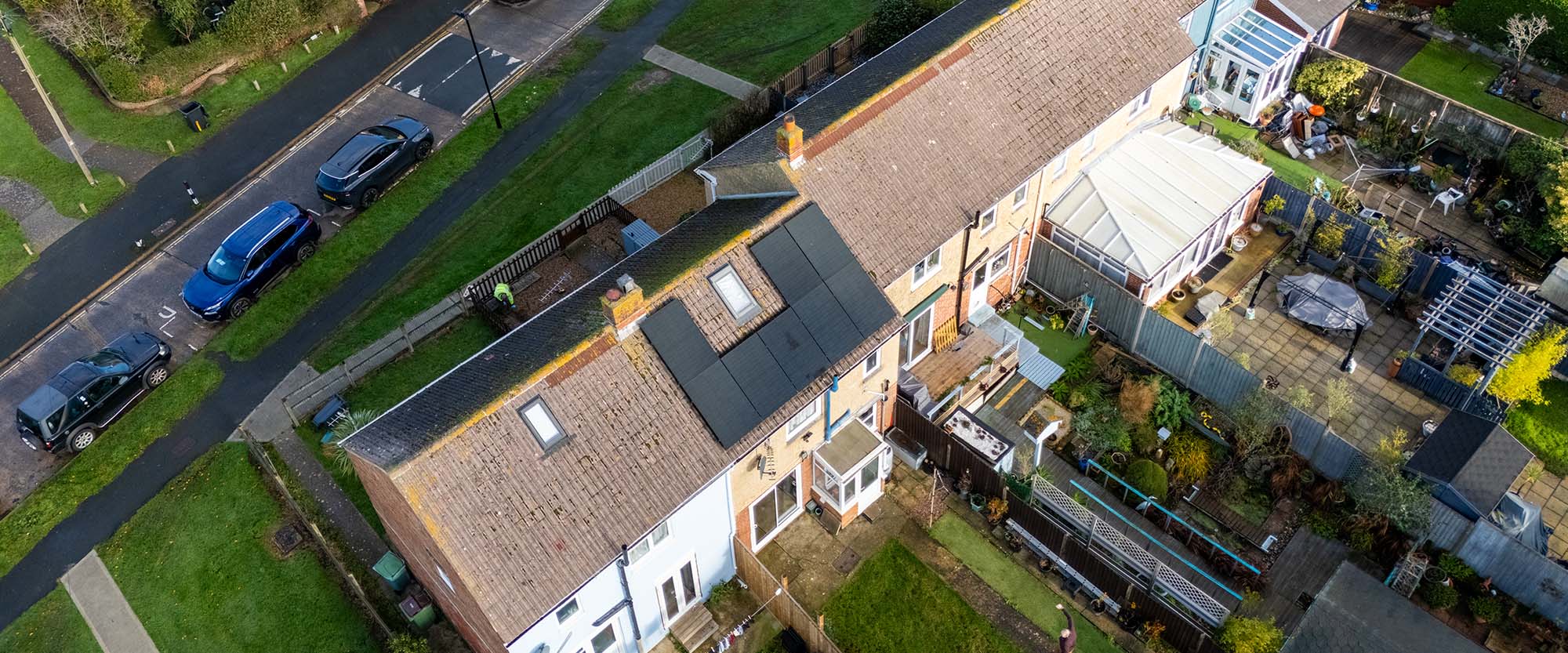 Solar panel installation by South Coast Solar Solutions